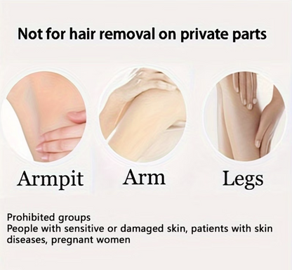 Crystal hair remover suitable areas - arms, armpits, legs
