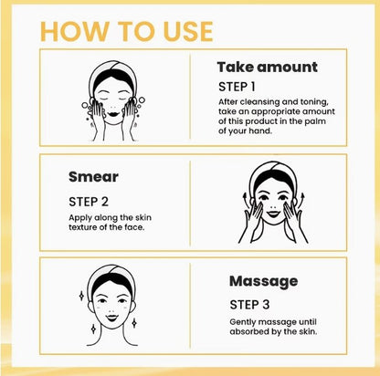 How to use the 6-in-1 Face Lift Serum - 3 step guide